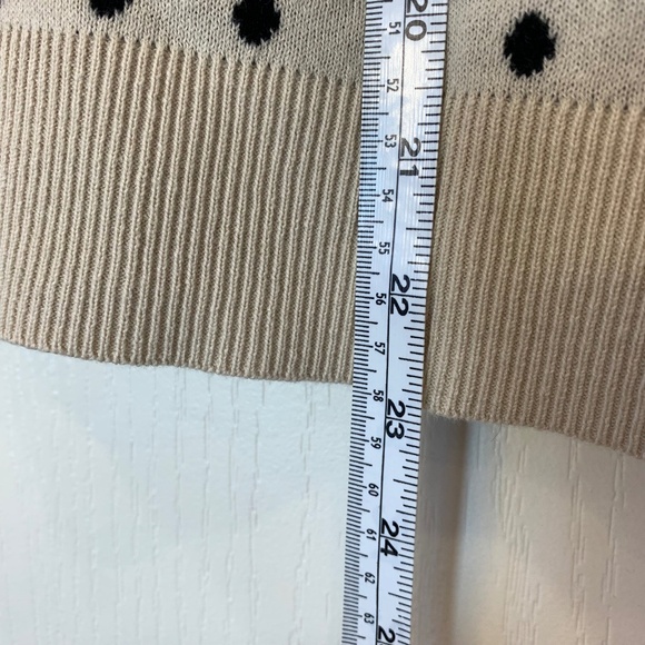 Soaked Polka Dot Knit Top – Short Sleeve Sweater (Women’s) Minimalstyle - Picture 6 of 6